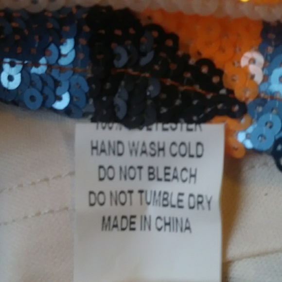 Forever 21 Aztec Sequined Mini Skirt SP - Picture 6 of 6